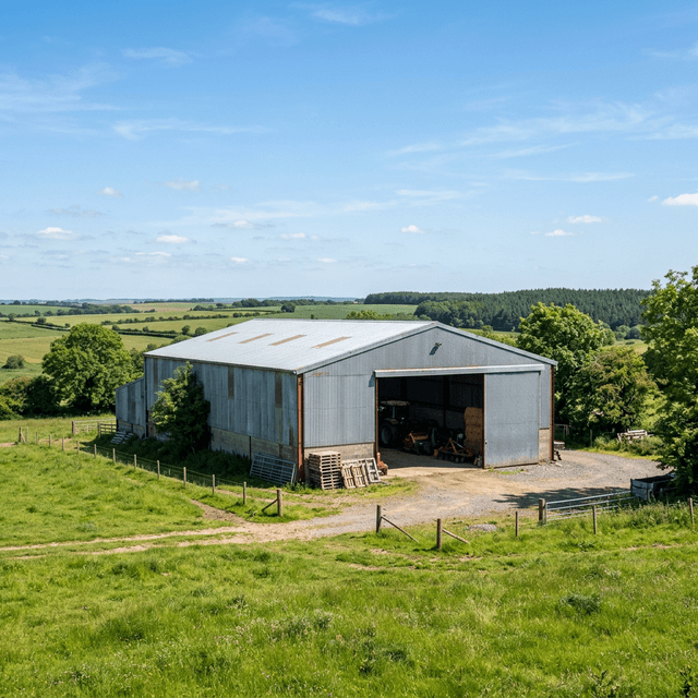 Pole barn Agricultural in the United States
