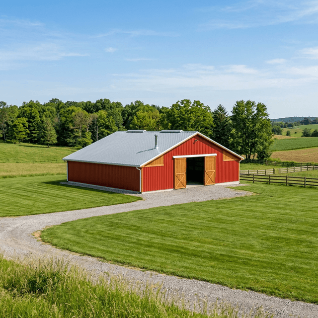 Pole barn Residential Pole Barns in the United States